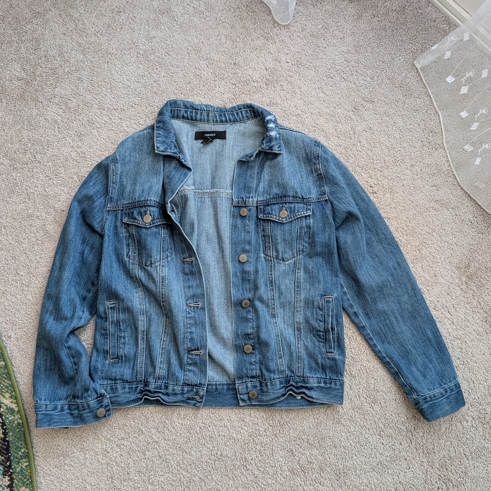 Forever 21 Light Blue Denim Jacket